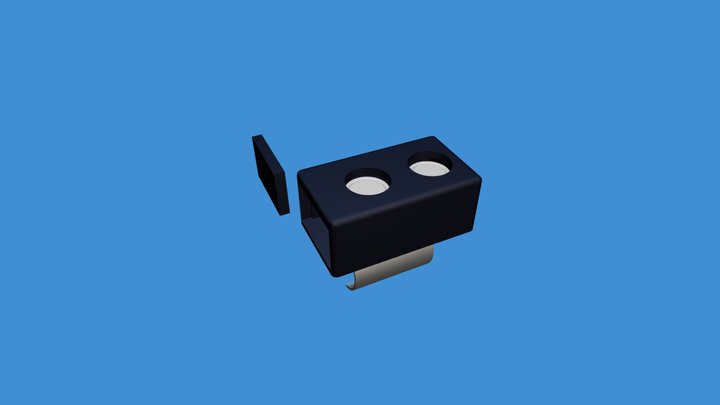 Case ultrasonido 3D Model