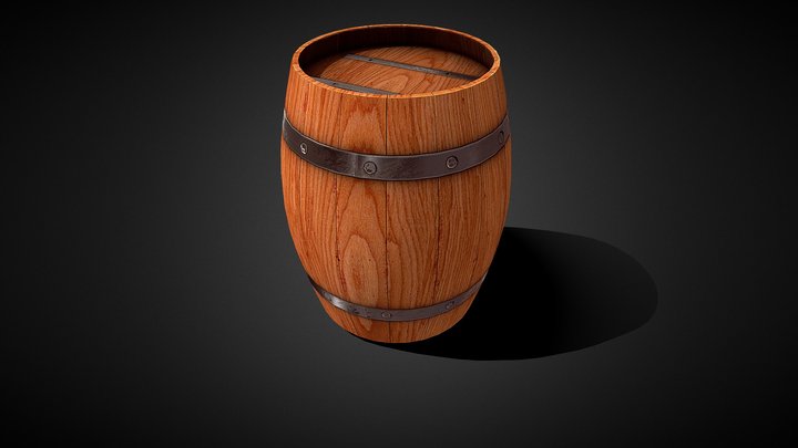 Barrel_LP 3D Model