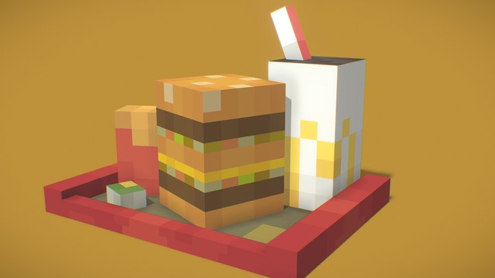 McCombo Minecraft 3D Model