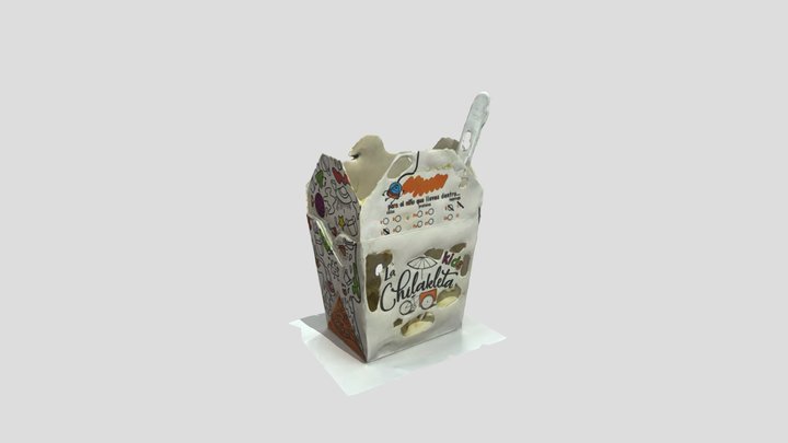 Comida chilacleta 3D Model