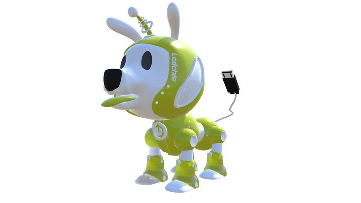 LCD Chile Mascota 3D Model