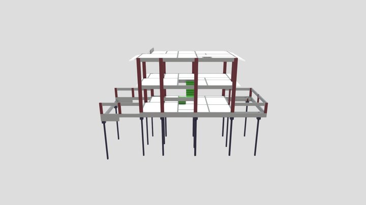 Residência Unifamiliar - L258 3D Model