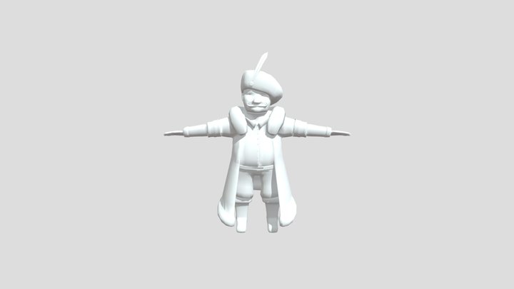 Character Folder 3D 3D Model