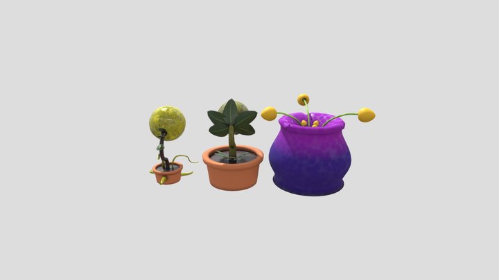 AlienPlant 3D Model