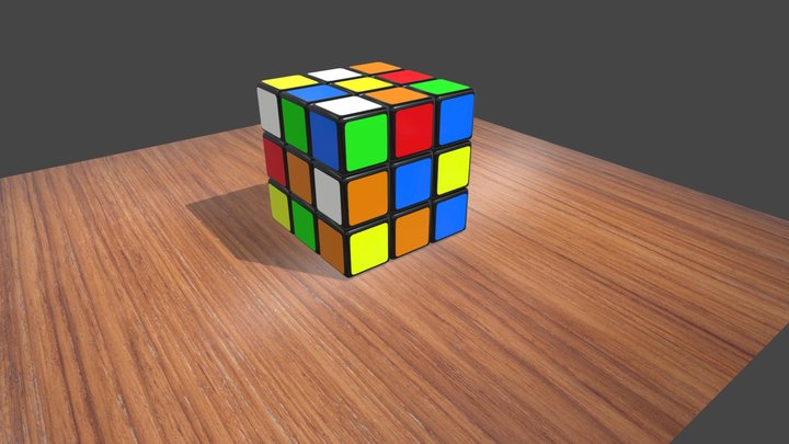 Cube 3D Model