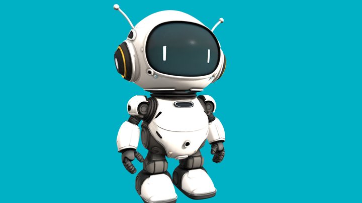 R3 - Smart robot – Kostenloses 3D-Modell STL