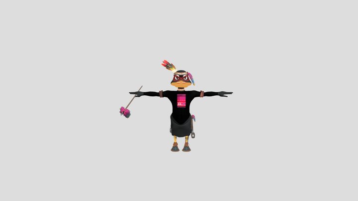 Indian_duck 3D Model
