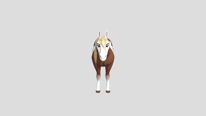 Rain_horse_3d – Modèle 3D gratuit STL
