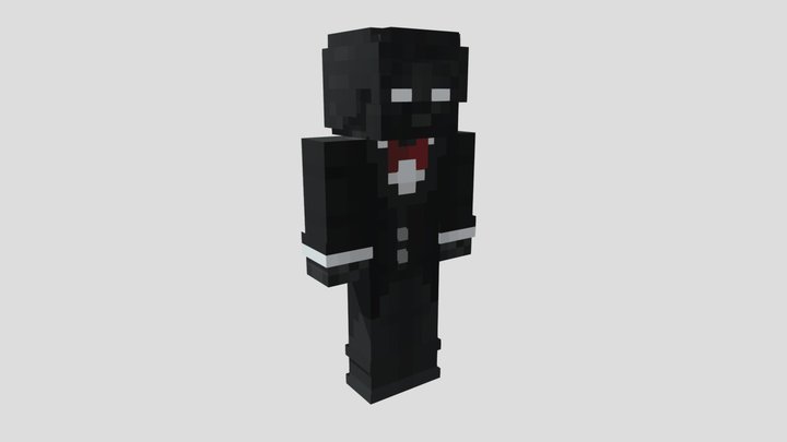 MinuteTech 3D Model – Minecraft Style Character