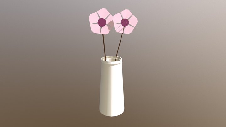 Flower Vase 3D Model