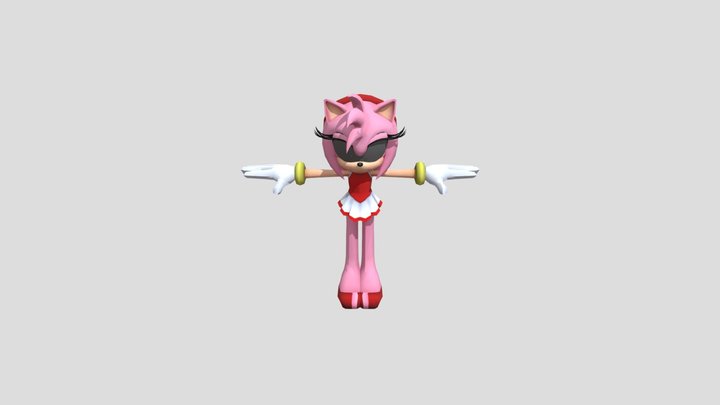 amy_rose__gymnastic_suit__by_sonic_konga_dauz019 3D Model