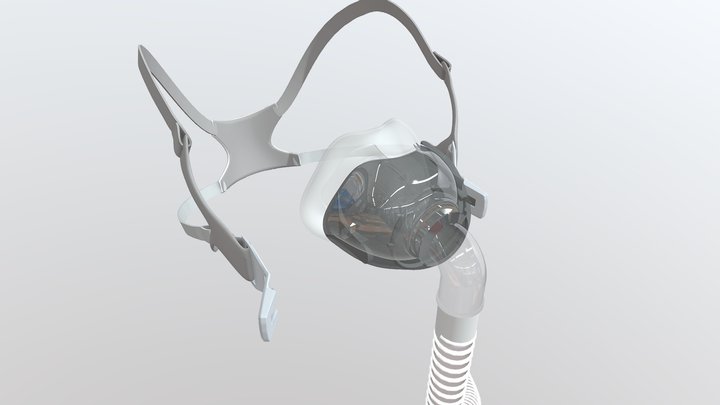 NASAL MASK SLEEP DEVICE 　◢◢ WIZARD MASK ◢◢ 3D Model