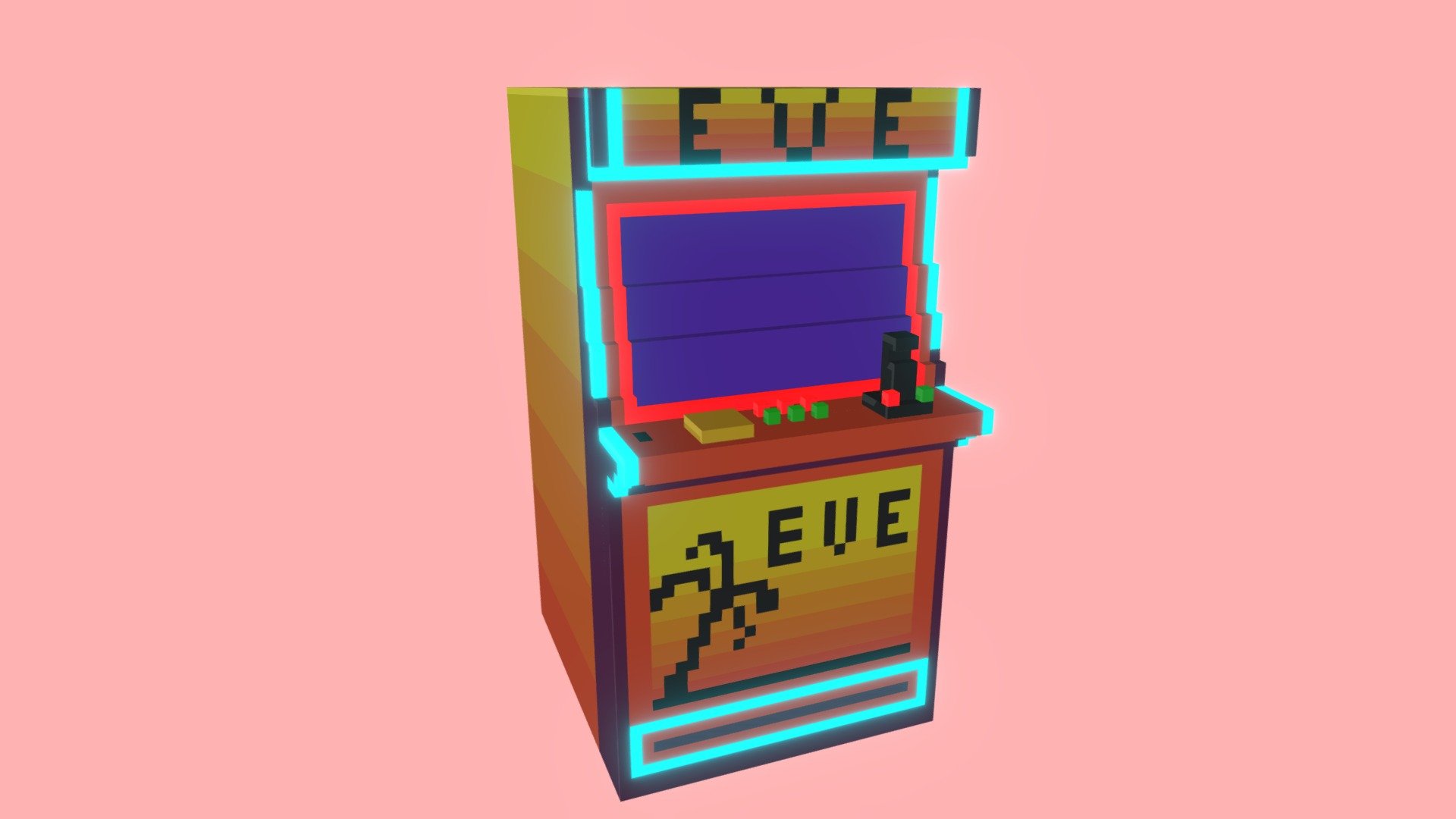Arcade Machine - 3D model by rahulthever468 (@rv468) [a4f42f1] - Sketchfab