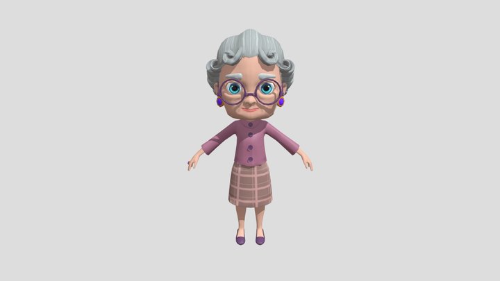 Grandma 3D Model