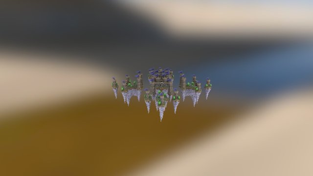 Castle Skymap 3D Model