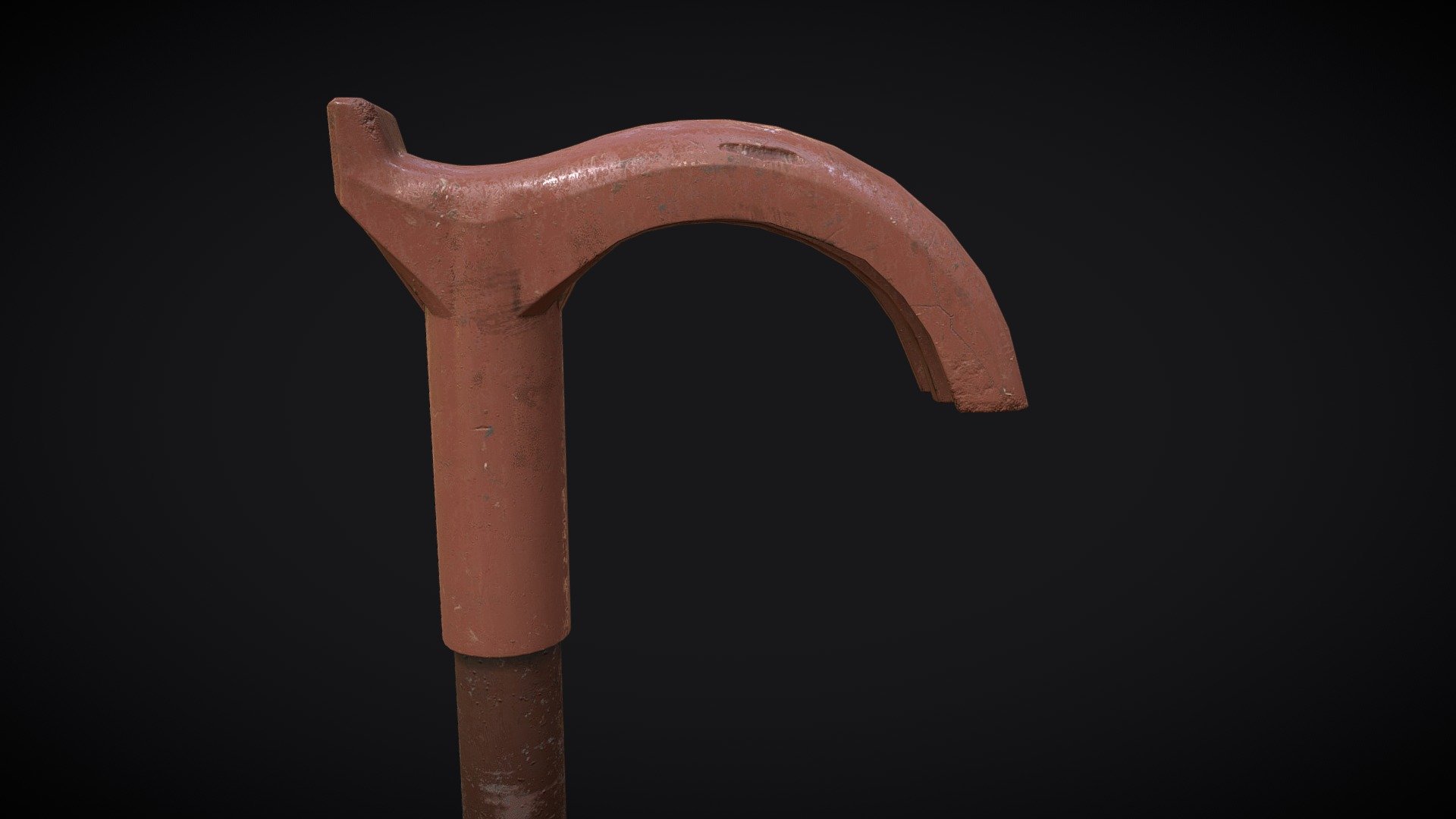Old walking stick.