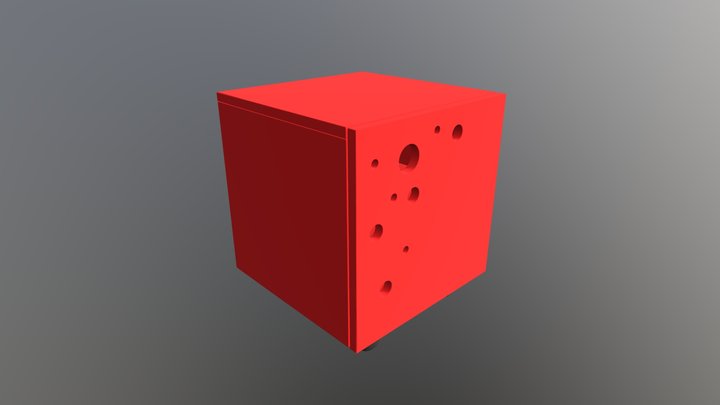 cheesy box 3D Model
