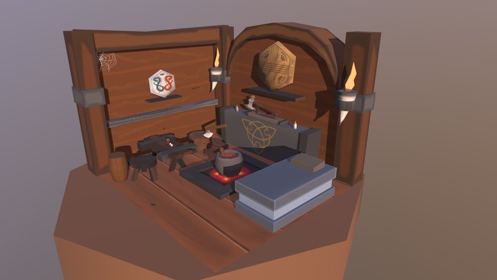 Viking Room 3D Model