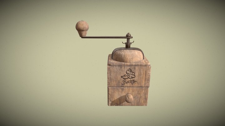coffee grinder 3D Model