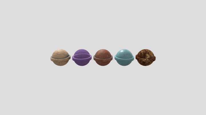 Spheres 3D Model