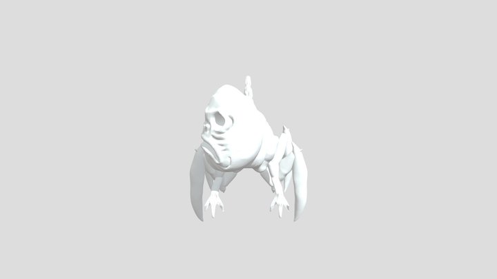 Red Godzilla NES Creepypasta 3D Model