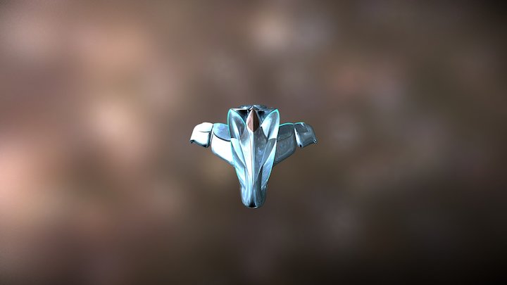 My Lovely Space-Ship 3D Model