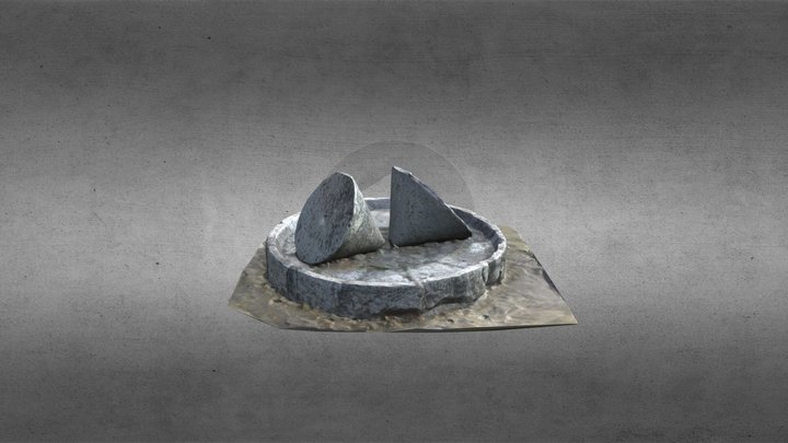 Piedras molino 2 3D Model