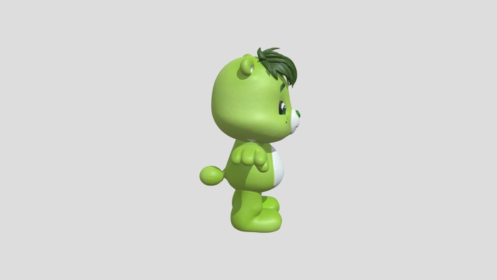 Oopsy Bear 3d Model 3D Model