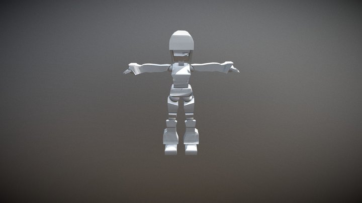 Robo Dancing 3D Model
