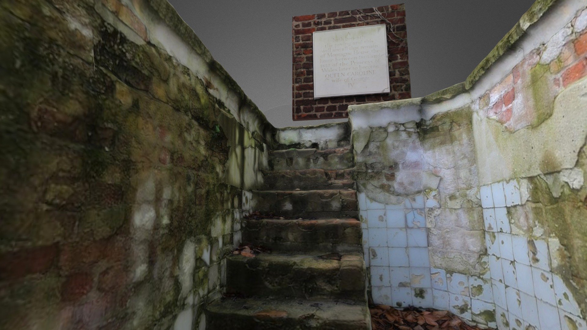 Queen Caroline's Bath, Greenwich Park - 3D model by Thomas Flynn (@nebulousflynn) [a4ff261 ...