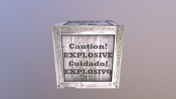 MartinezCrate02 3D Model