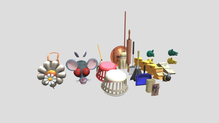 Gorilla Tag Spring Cleaning Cosmetics – Gratis 3D-model STL