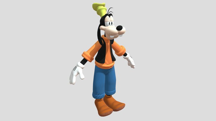 Goofy (Disney) 3D Model