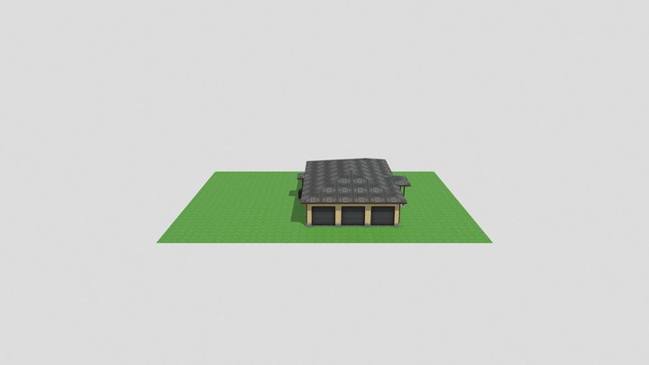 Гараж 3D Model