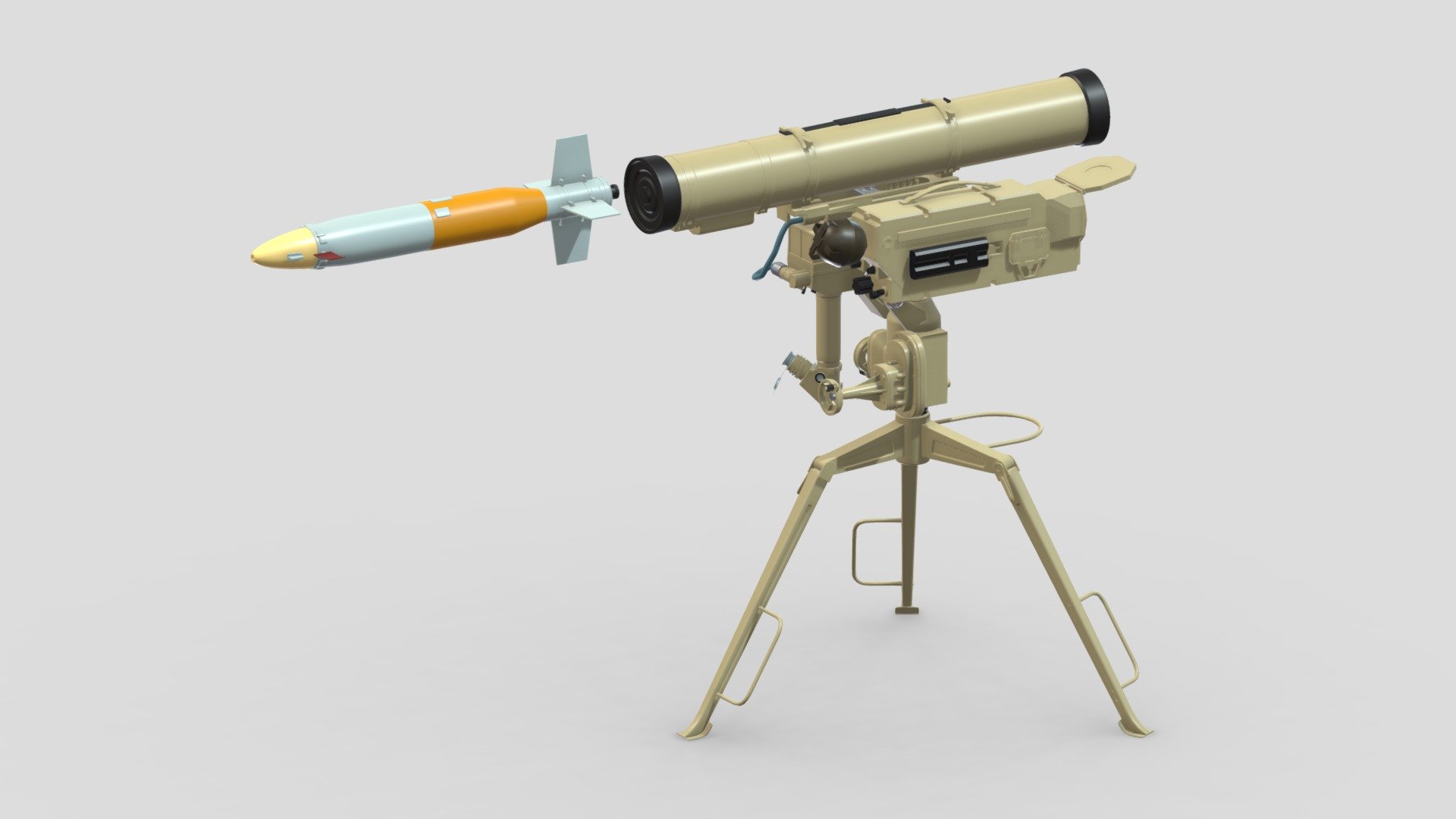 9M133 Kornet - Buy Royalty Free 3D model by Frezzy (@frezzy3d) [a500e14 ...