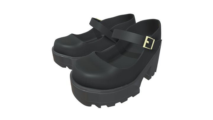 Mary Janes 3D Model