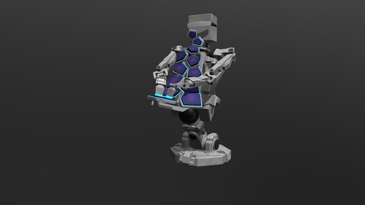 Starship Groove Bot (Animusic 2) 3D Model