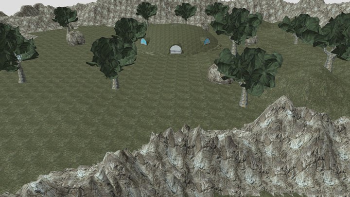 Slendytubbies subzero (main land) 3D Model