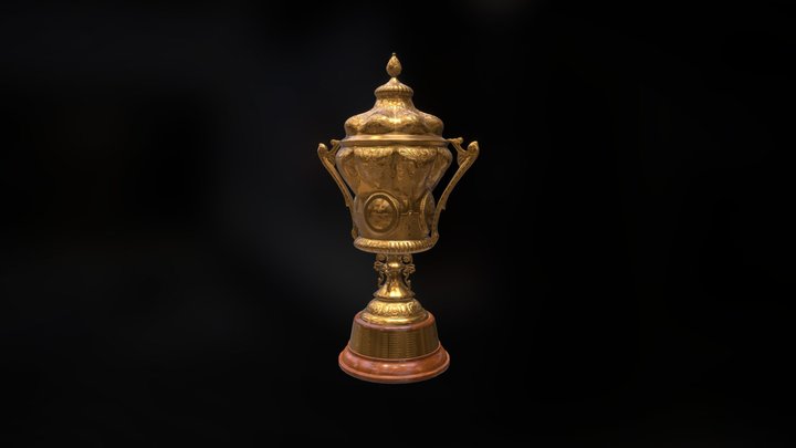F1 Trophy - Britain Fomula 1 GP 3D Model
