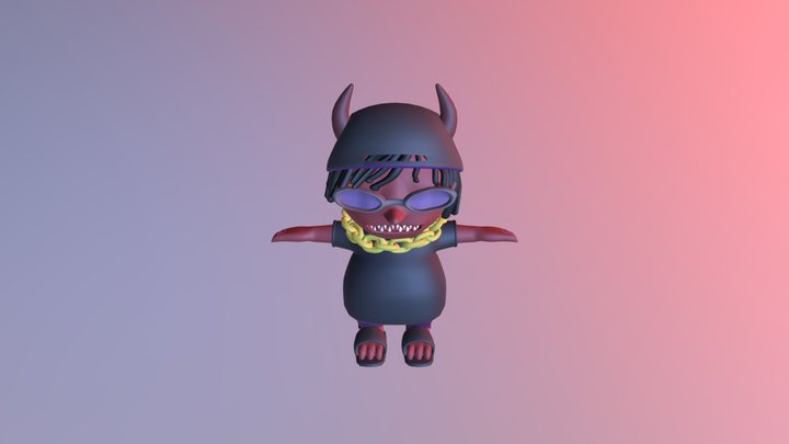 Devil Funk 3D Model