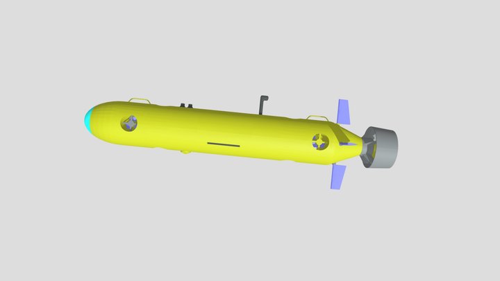 AUV Model 3D Model