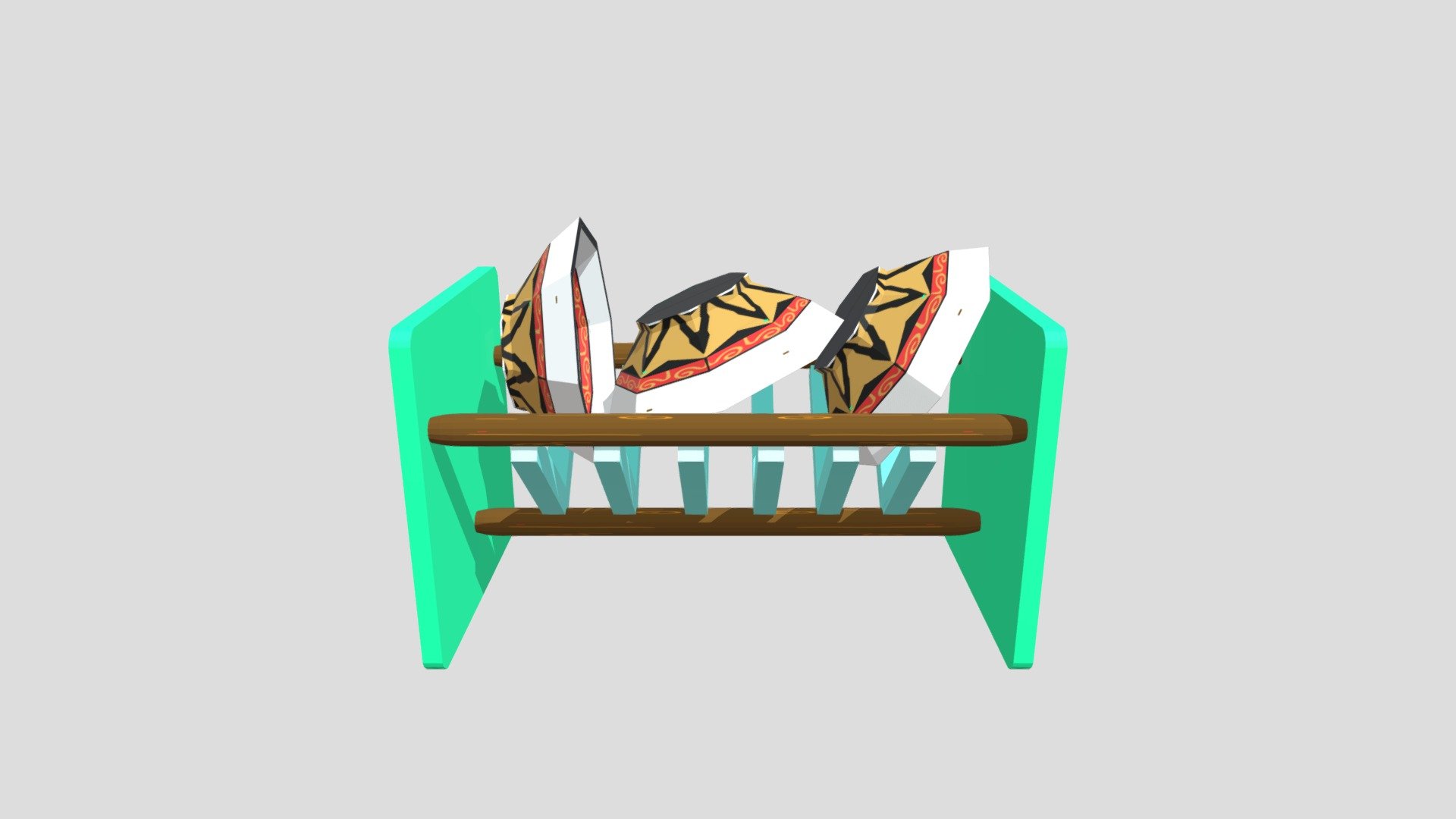 Dish Rack - Download Free 3D model by Echospeed [a505b50] - Sketchfab