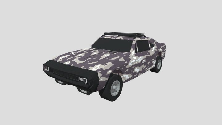 3d Chevrolet Camaro 1969 model /by gWyn.rtrd/ 3D Model