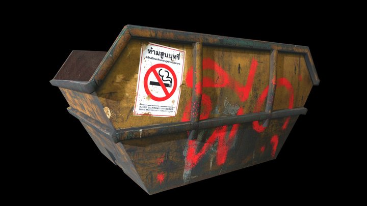 Dumpster 3D Model