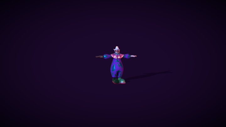 Jumbo the Klown 3D Model