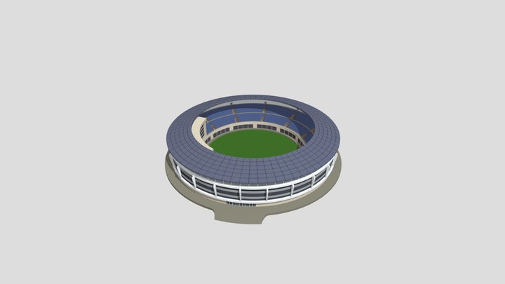 Sports Stadium 3D Model