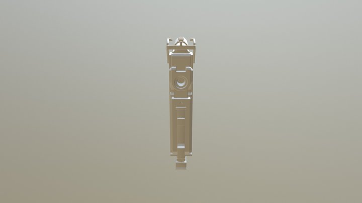 Model a First Person Weapon II 3D Model