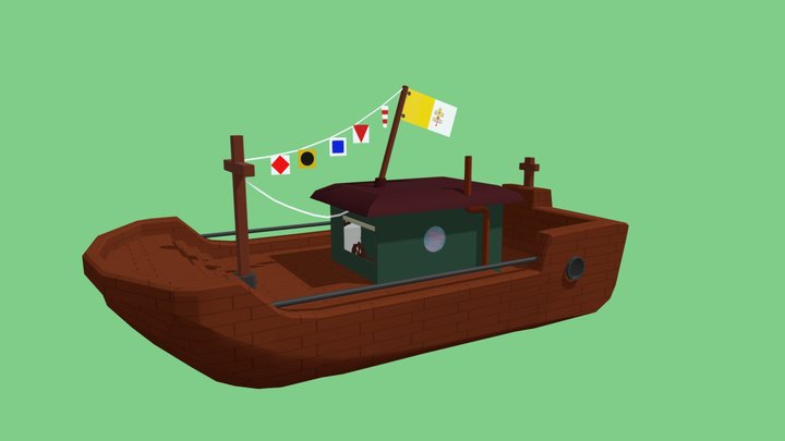 Fishing Boat | Holy Mackerel 3D Model