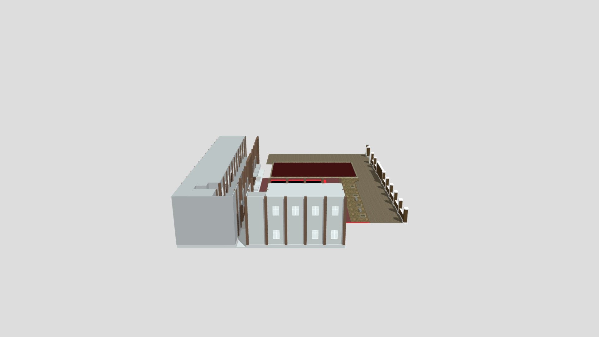 gedung sekolah metaverse