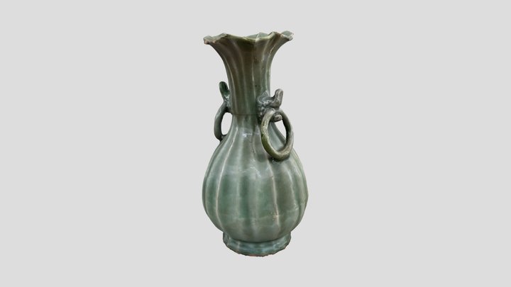 Vase - Yuan Dynasty (1271-1368) 3D Model